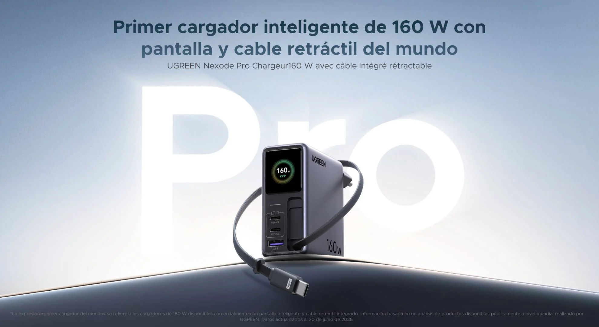 Ugreen reinventa la carga con su serie nexode pro