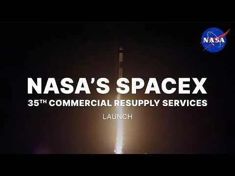 Lanzamiento número 35 de servicios comerciales de reabastecimiento de la NASA y SpaceX